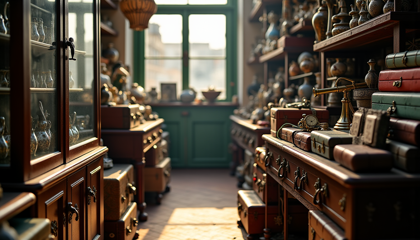 Illustration : enfin, soyez ouvert aux découvertes inattendues. souvent, la — top 5 des meilleurs antiquaire de brest