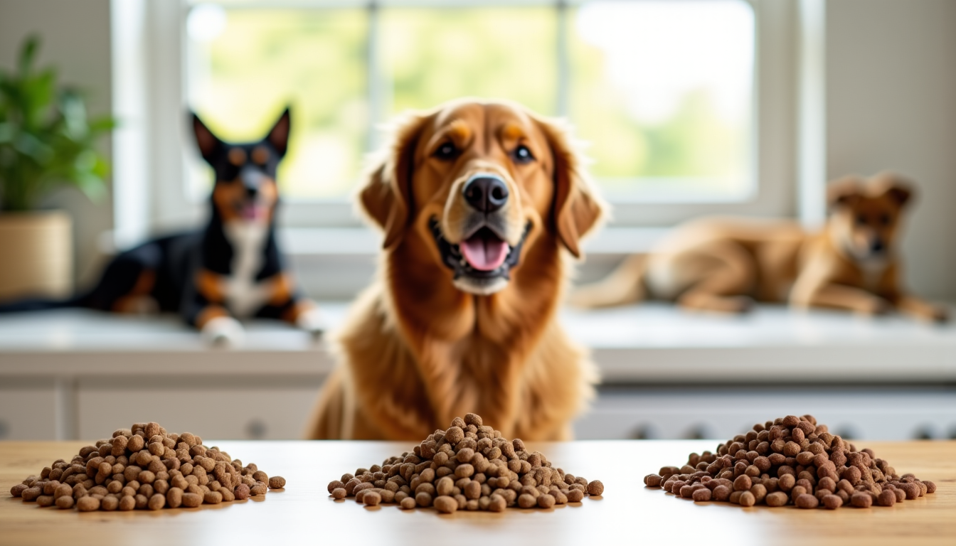 Illustration : un chien sédentaire n'aura pas les mêmes besoins — bien choisir les croquettes pour son chien : le guide complet