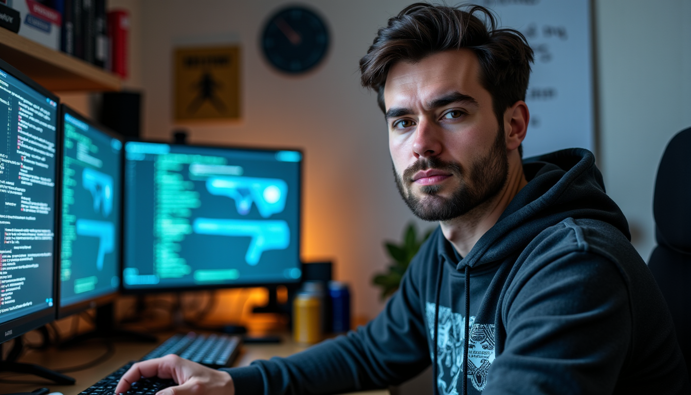Illustration : dans un petit studio, il est fréquent qu'une — développer son premier shooter multijoueur : par quoi débuter chez un petit studio