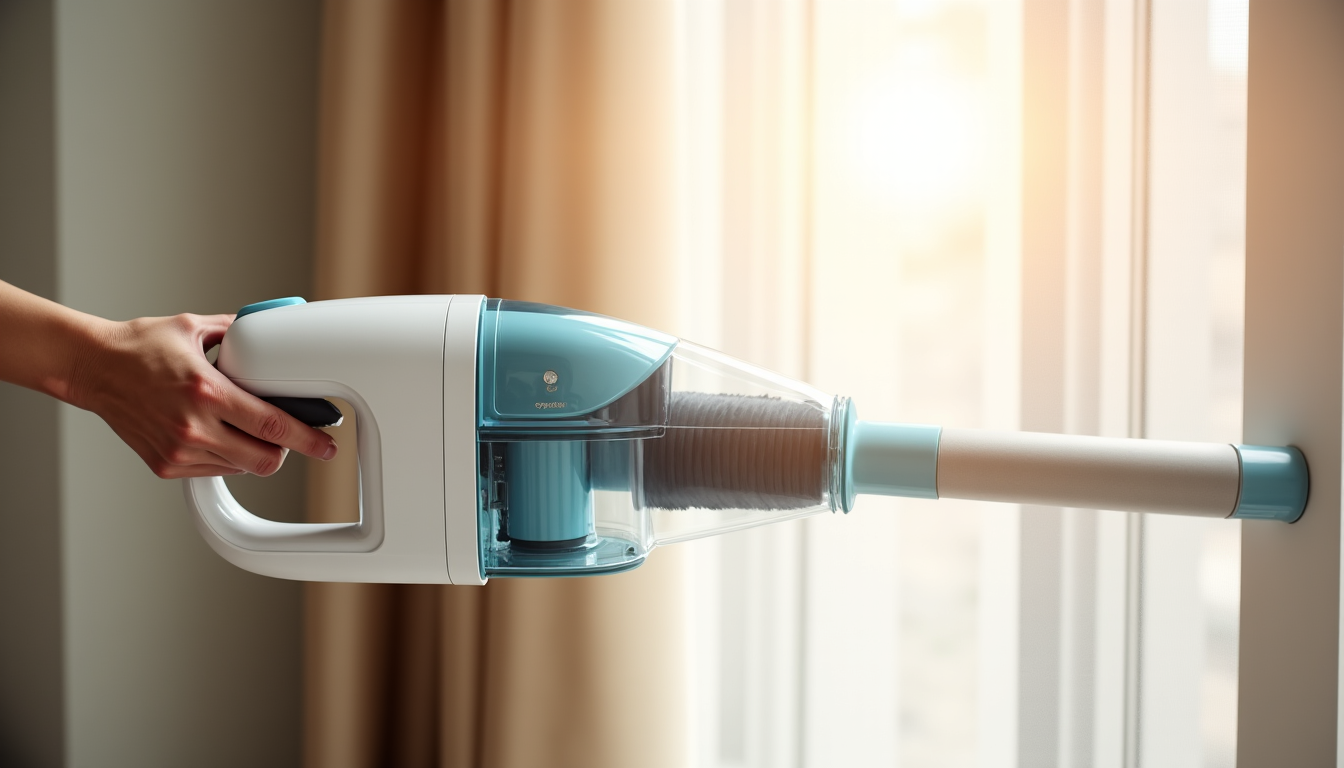 Illustration : ticales comme les murs et les rideaux, où — mesurer l'efficacité de votre aspirateur à filtration à l'eau sur les allergènes