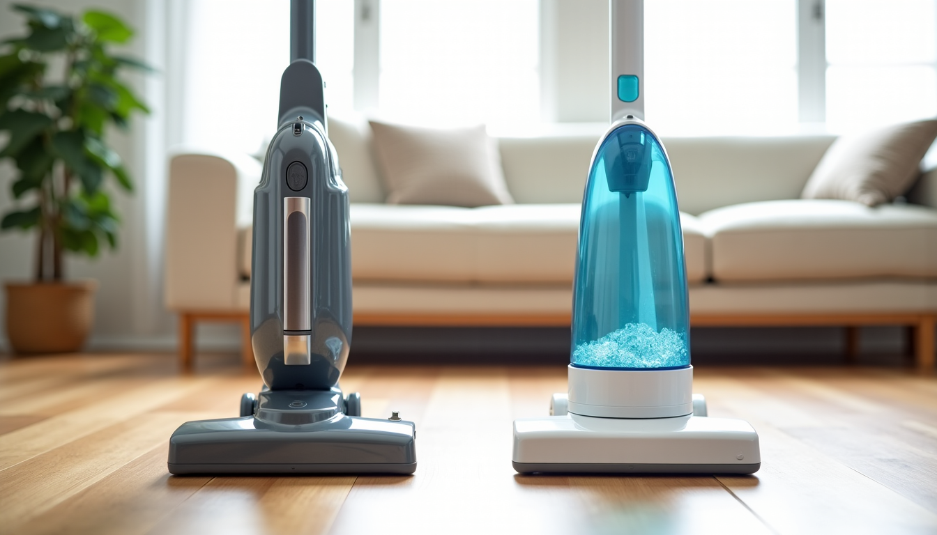 Illustration : malgré ces spécificités d'entretien, la promesse d'un air — aspirateur sans sac classique vs filtration à l'eau : lequel retient mieux les allergènes