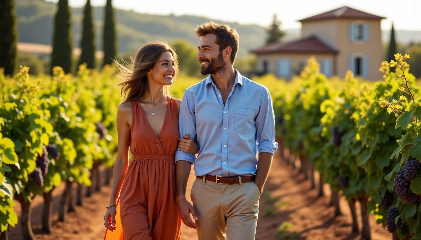Illustration : une route des vins ne se limite pas — guide complet pour créer un itinéraire sur la route des vins du rhône