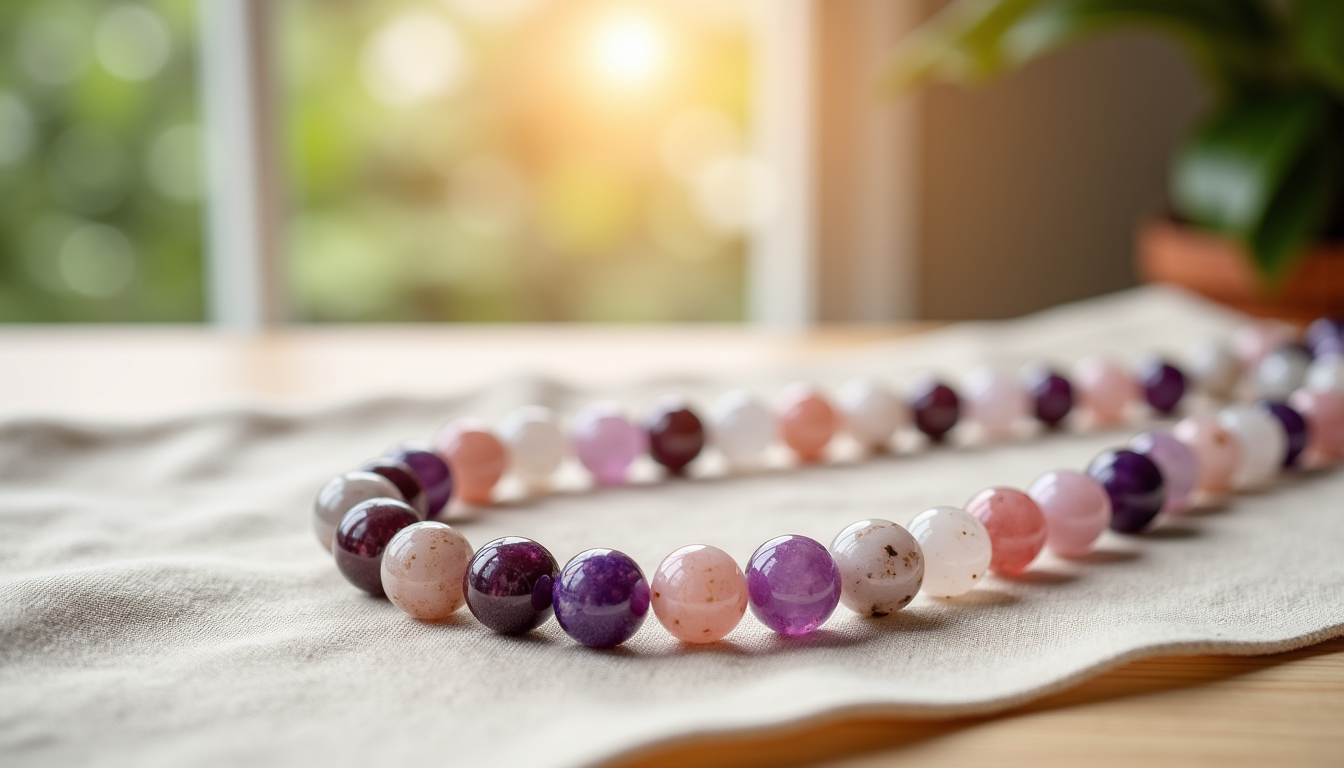 Illustration : cette harmonisation n'est pas une simple coïncidence. elle — collier de guérison aux cristaux : l'astuce bien-être
