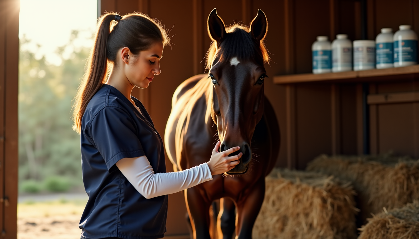 Illustration : le choix d'un complément ne doit pas être — choisir un complément pour les articulations du cheval ?
