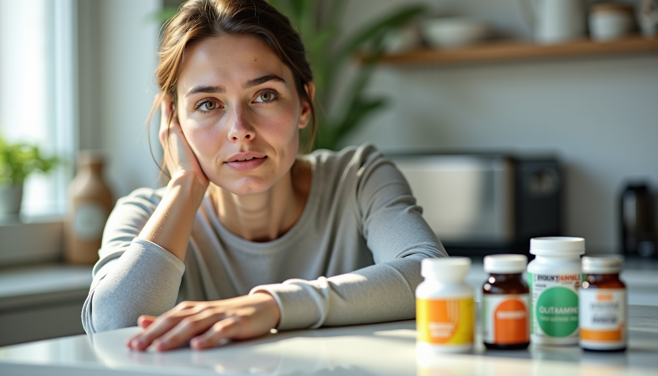 Illustration : le marché des multivitamines est vaste, et choisir — fatigue et vitalité : les multivitamines sont-elles adaptées ?