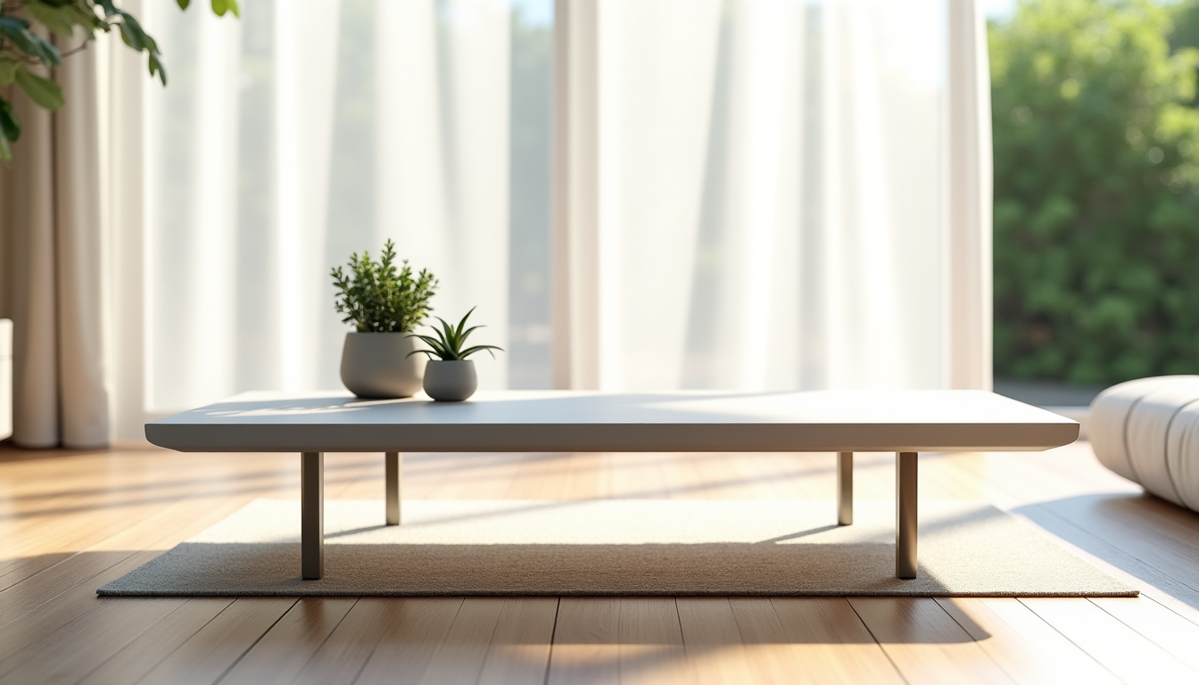 Illustration : est un excellent choix pour ceux qui recherchent — matériaux choisir pour une table basse durable ?
