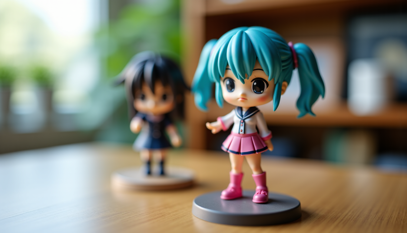 Illustration : ans vaciller. un socle endommagé ou une cheville — reconnaître une figurine manga d’occasion en bon état ?