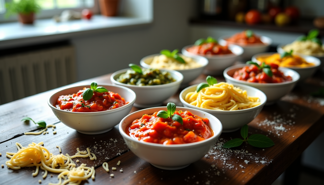 Illustration : ce plat est traditionnellement servi avec des spaghetti — 7 idées de sauces maison pour accompagner les pâtes