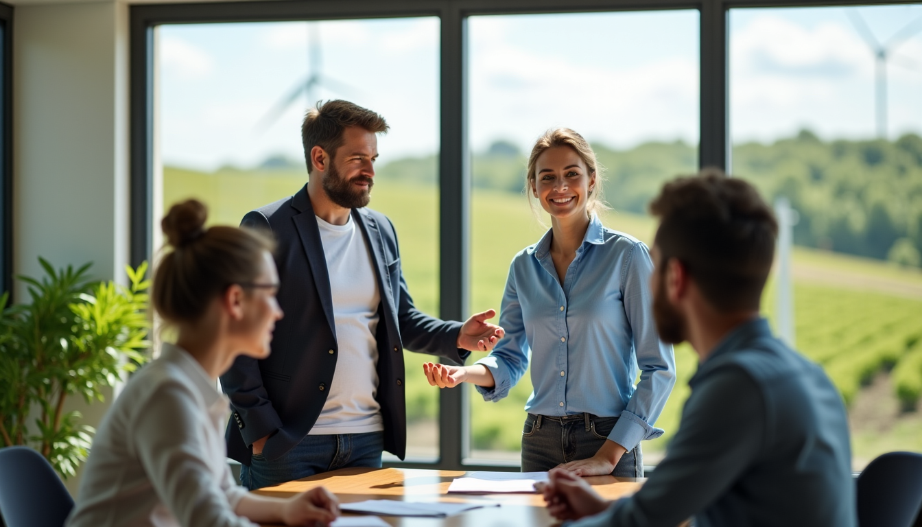 Illustration : mais une solution complète et durable." faq sur — services d'une entreprise aquitaine energie