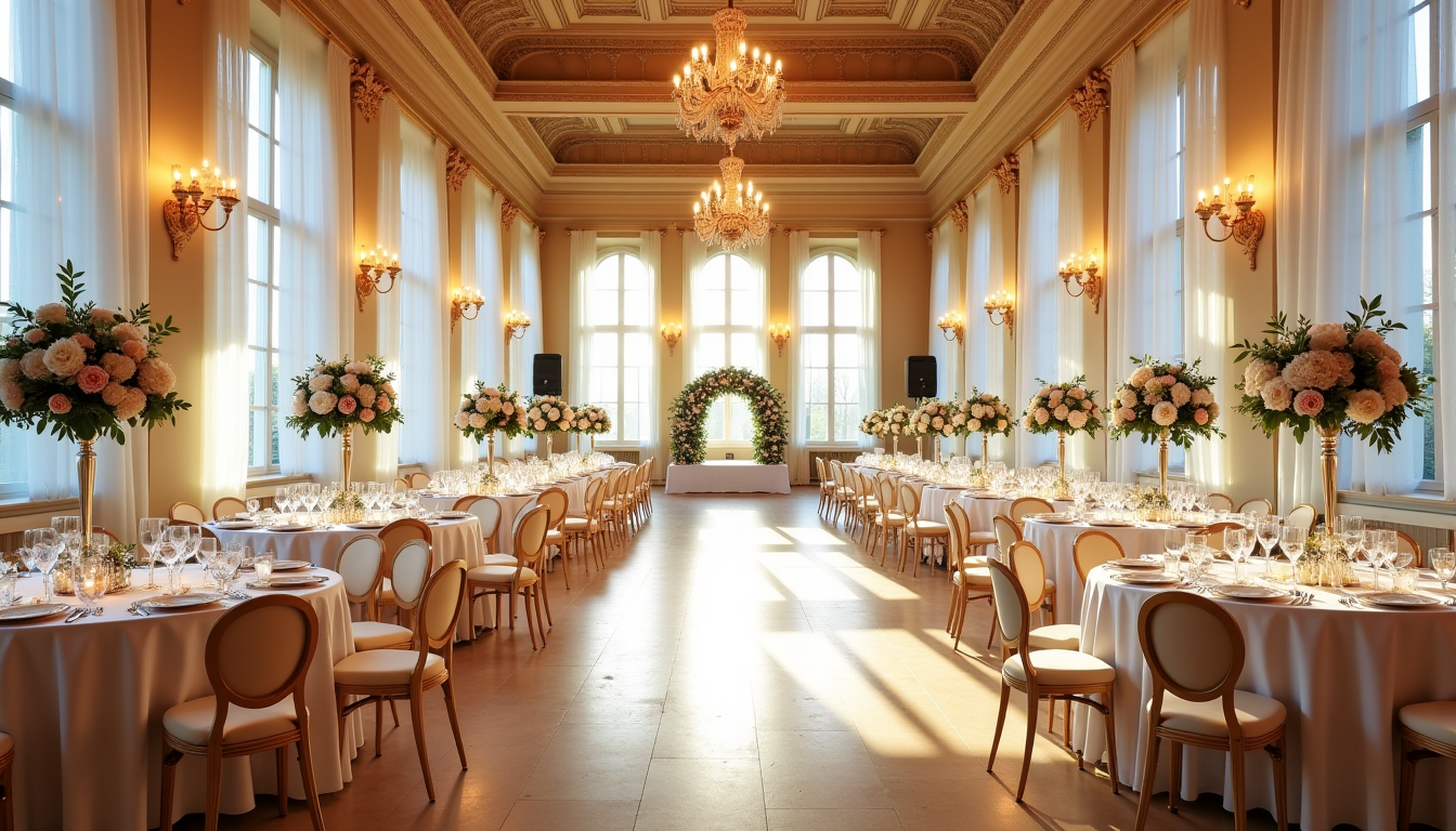 Illustration : oui, l'équipe du palais 91 offre un accompagnement — salle de mariage à évry : découvrez le lieu idéal pour une fête inoubliable avec le palais 91