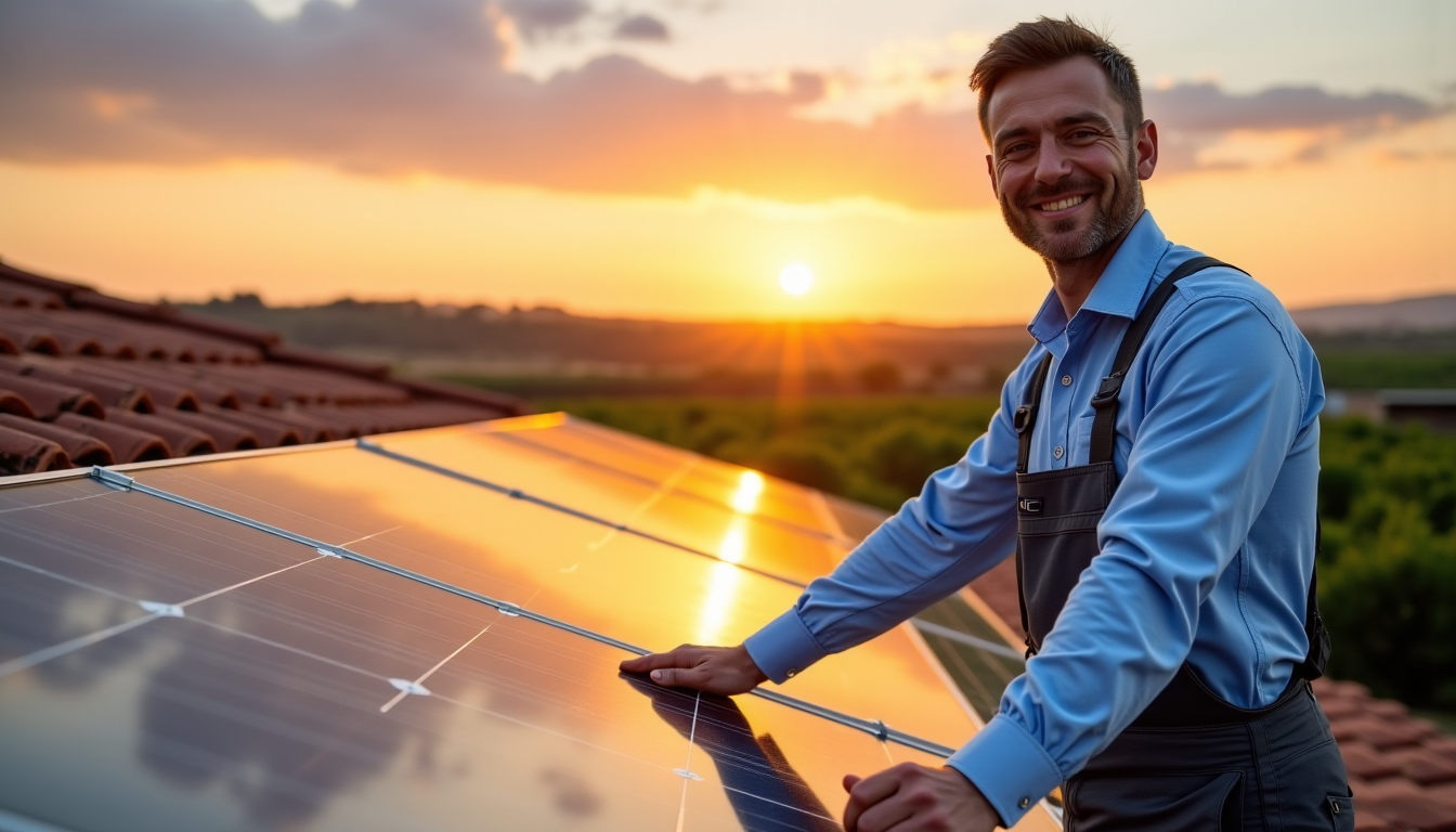 Illustration : un bon installateur vous accompagne à chaque étape, — gagnez de l'argent avec aquitaine enr panneaux solaires