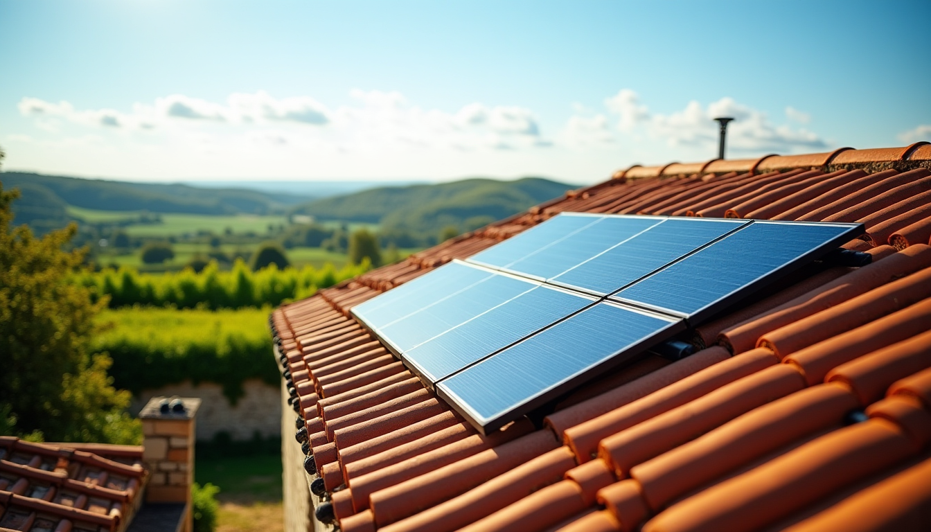 Illustration : chaîne de valeur respectueuse de la planète. questions — l'autoconsommation change aquitaine enr panneaux solaires (