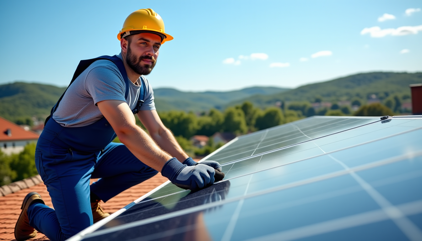 Illustration : enfin, l'orientation et l'inclinaison de vos panneaux sont — acheter vos aquitaine enr panneaux solaires au meilleur prix