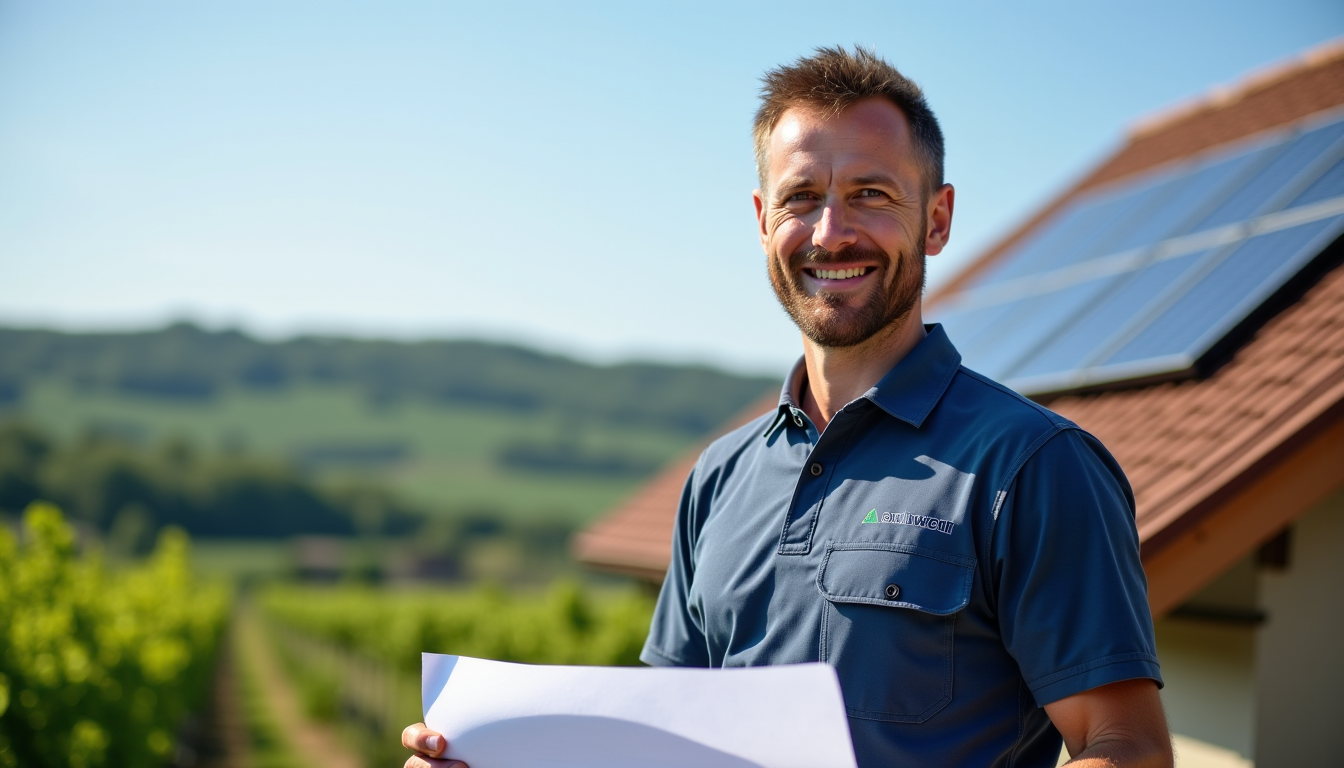 Illustration : la proximité géographique de l'installateur facilite les visites — aquitaine enr panneaux solaires : l'analyse technique