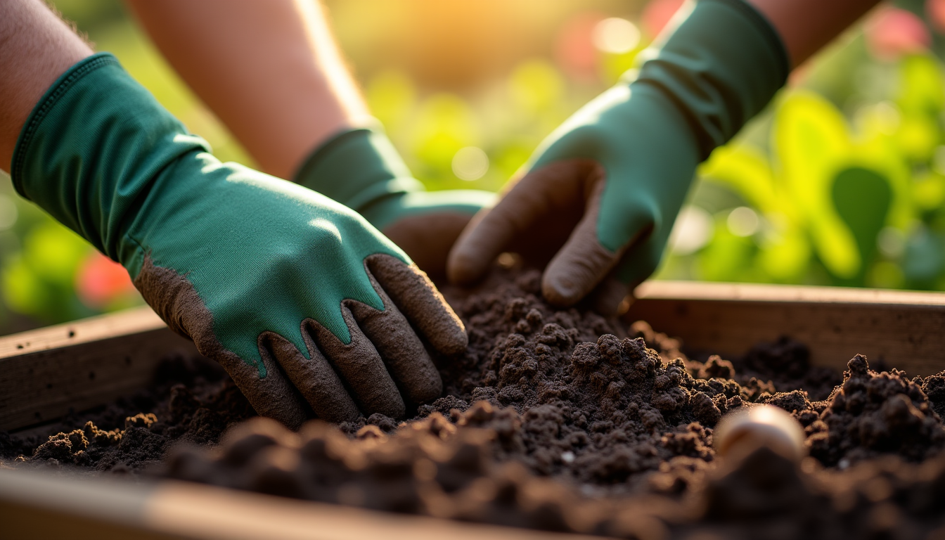 Illustration : quel que soit l'outil choisi, l'objectif est d'obtenir — préparer un sol avant de planter des légumes ?