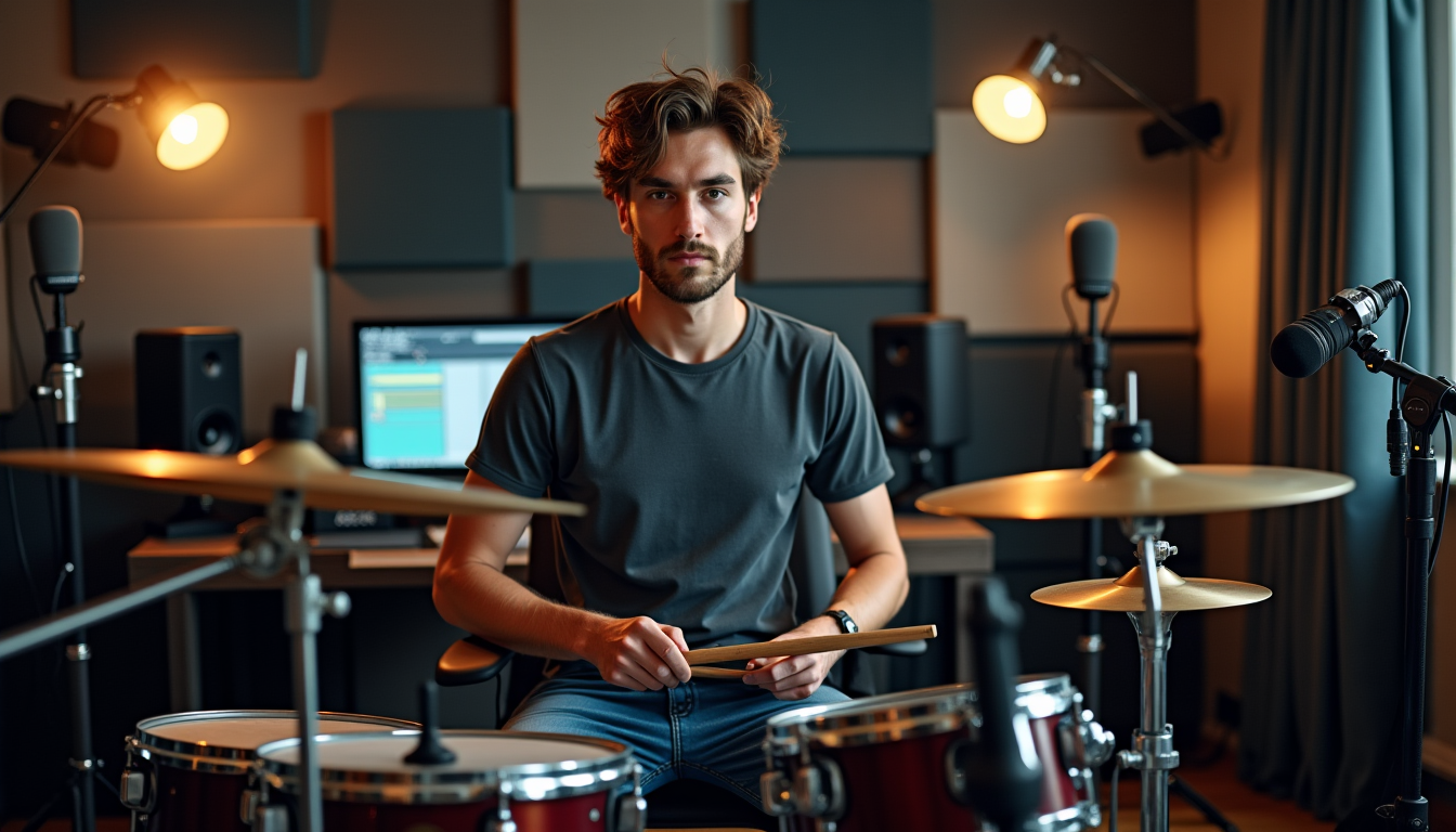 enregistrer sa batterie en home studio : de la prise au mixage final — « le secret d'un bon enregistrement de batterie