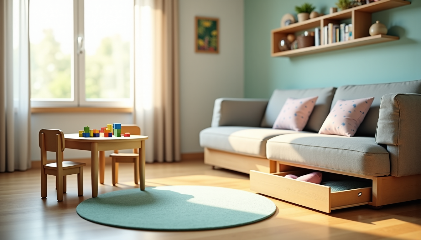 Illustration : ur sécurité et leur confort, mais aussi la — rendre une maison plus pratique pour les enfants ?