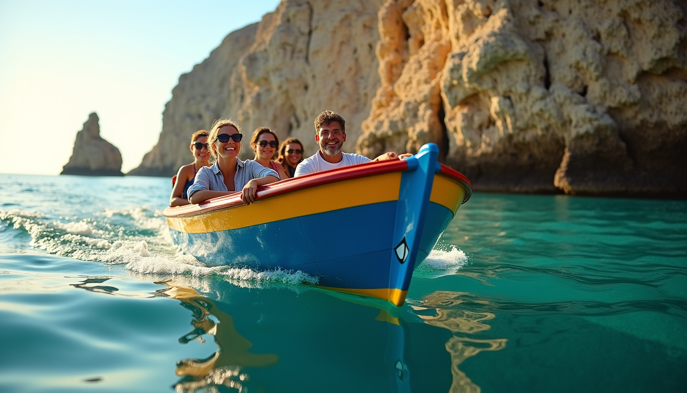 malte : quelles expériences vivre loin des plages ? — s balades en bateau y sont possibles, offrant