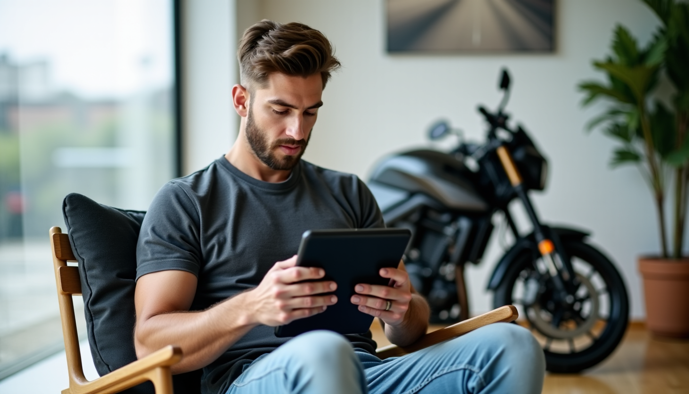 Illustration : enfin, l'usage que vous faites de votre moto &mdash; assurance moto : comment comparer efficacement les offres ?