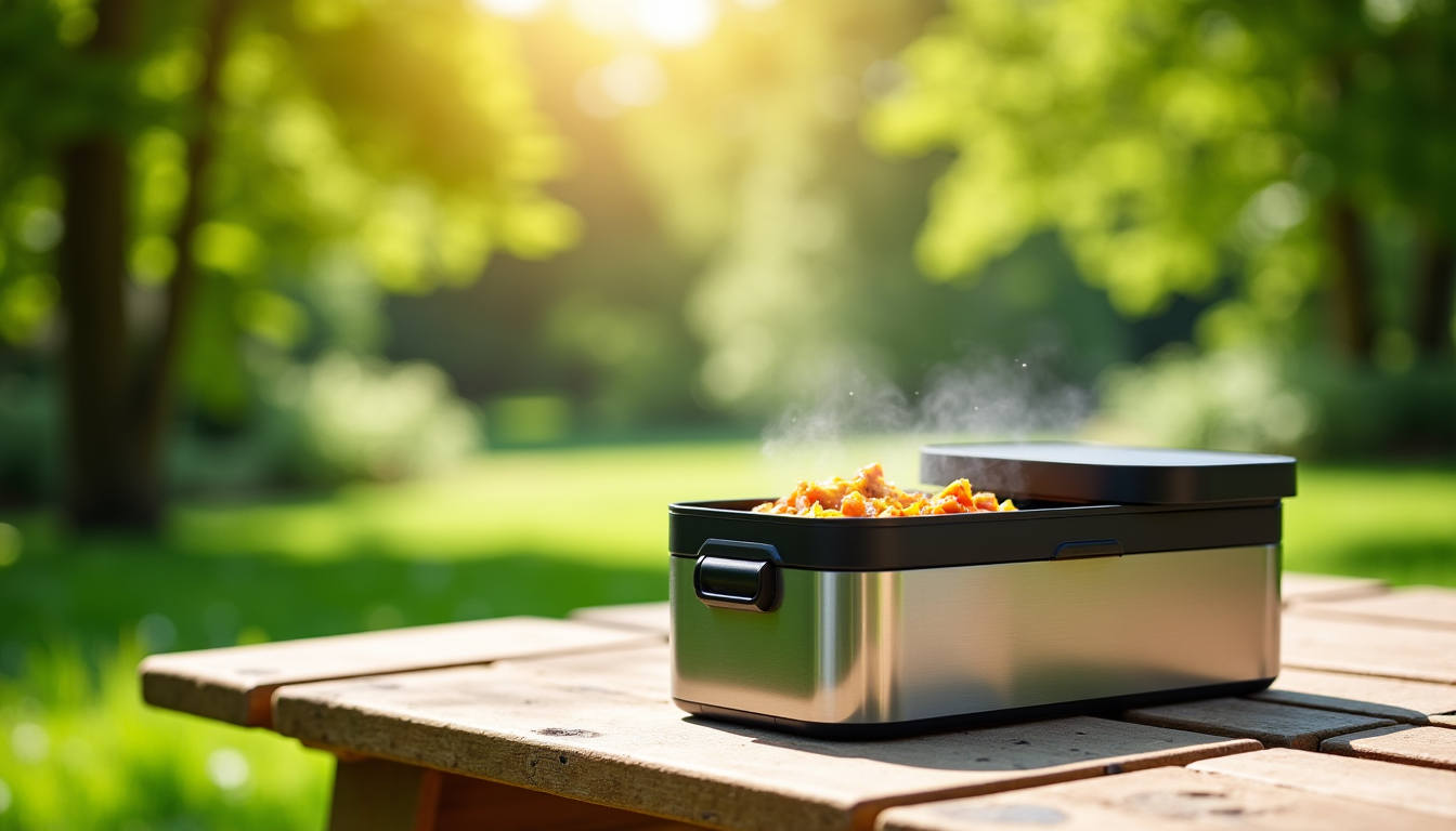 Illustration : age régulier et minutieux de votre lunch box — lunch box chauffante rechargeable choisir pour manger chaud sans prise électrique ?