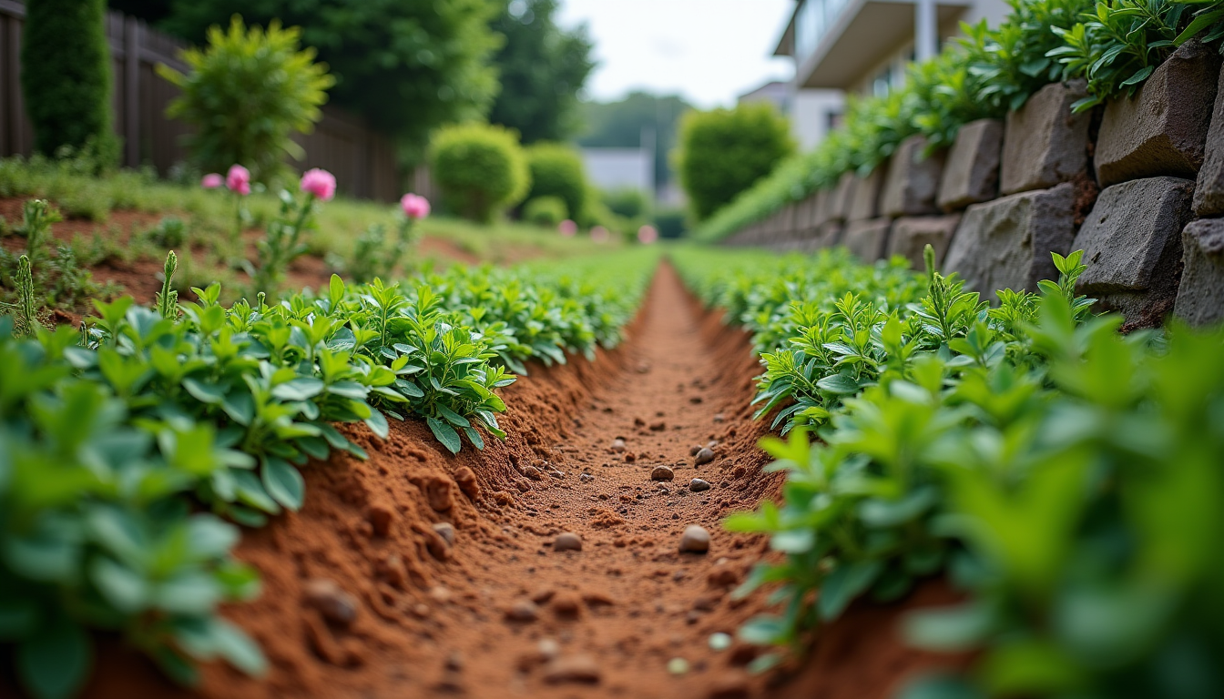 jardin en pente : les risques d’érosion à surveiller — chacune de ces solutions demande une planification minutieuse