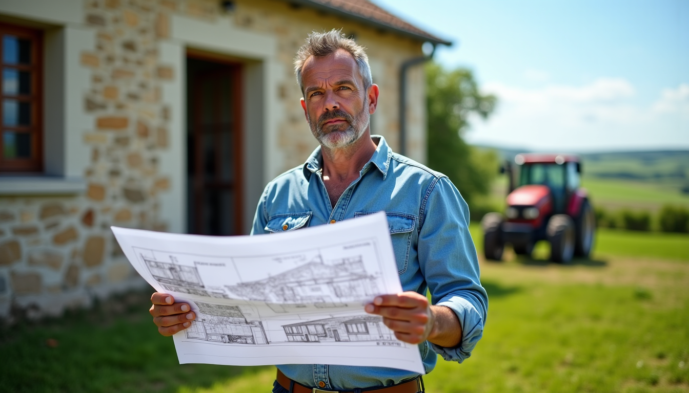 Illustration : chaque demande pour une extension ou une annexe — zone agricole : l'erreur à éviter sur un corps de ferme
