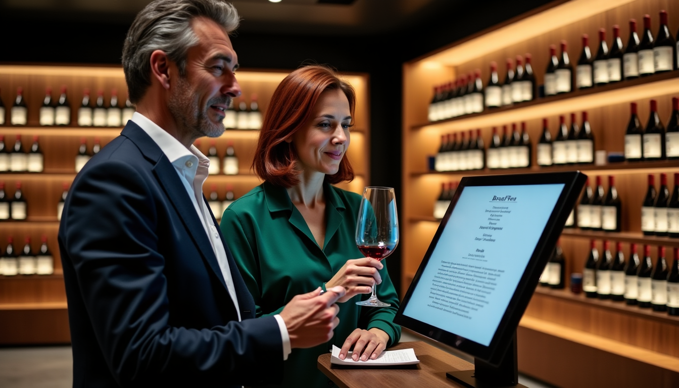 Illustration : cus découverte des styles analyse des millésimes et — testez l'expérience unique du musée du vin brotte