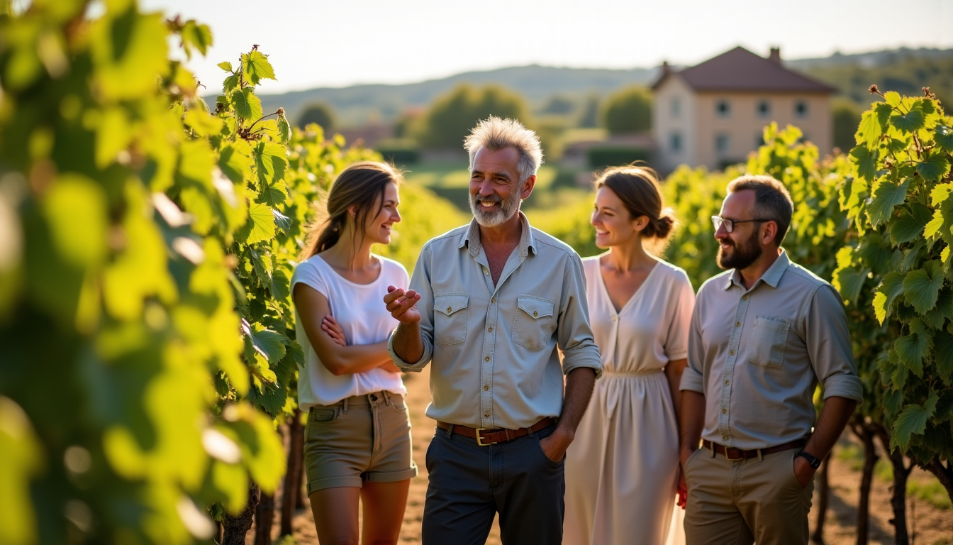 vivez une vraie journée de vigneron à châteauneuf-du-pape — ces expériences sont souvent organisées en petits groupes,