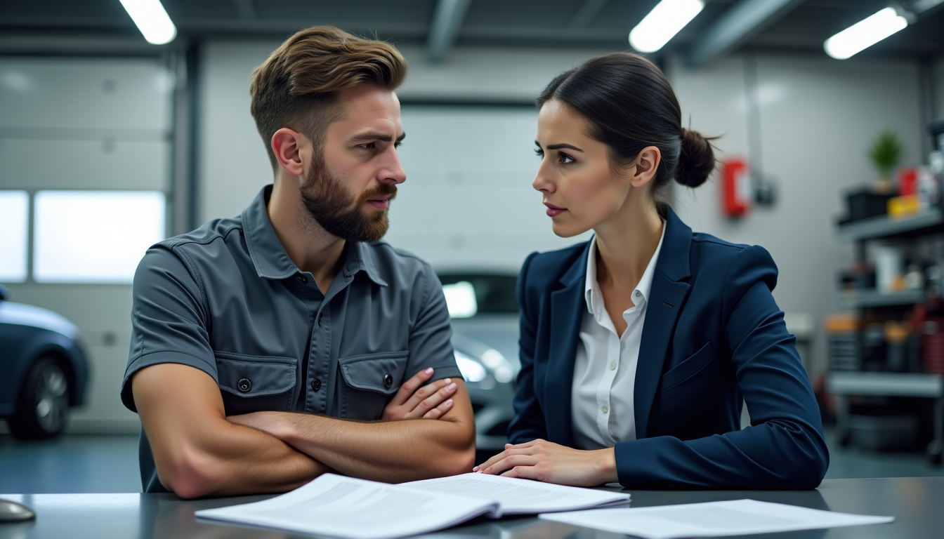 Illustration : un accompagnement juridique précoce peut souvent prévenir l'escalade — assurance garage auto : les garanties indispensables pour les professionnels