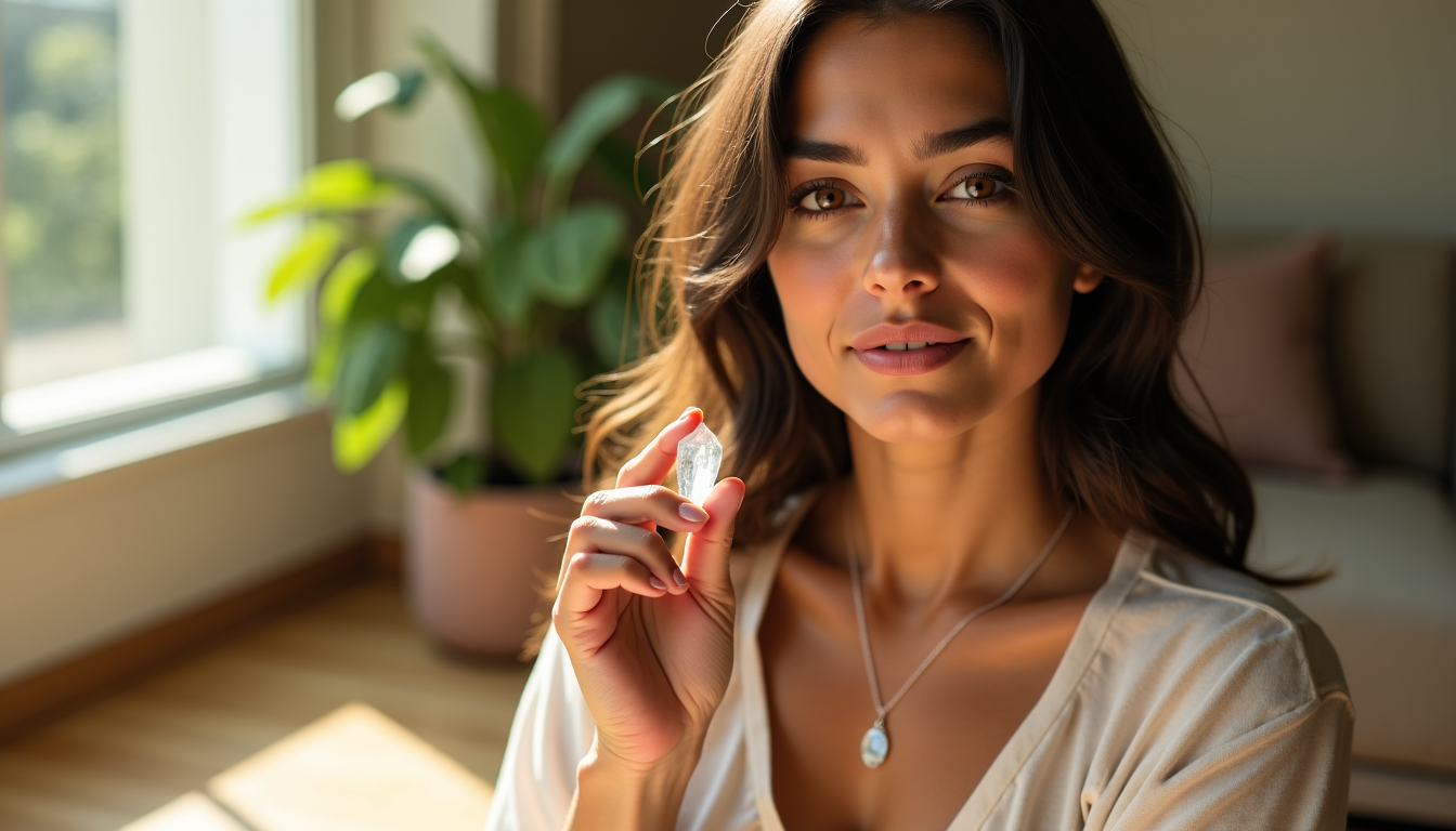 Illustration : ces rituels, qu'ils aient une base scientifique ou — vérité sur l'effet du crystal healing necklace.