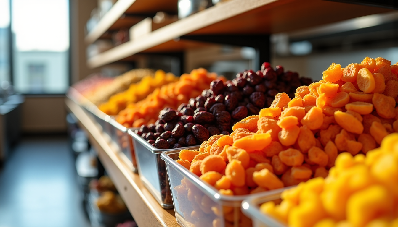 Illustration : le choix du bon fournisseur est d&eacute;terminant pour &mdash; acheter des fruits s&eacute;ch&eacute;s en vrac : la solution pratique et &eacute;conomique pour la restauration