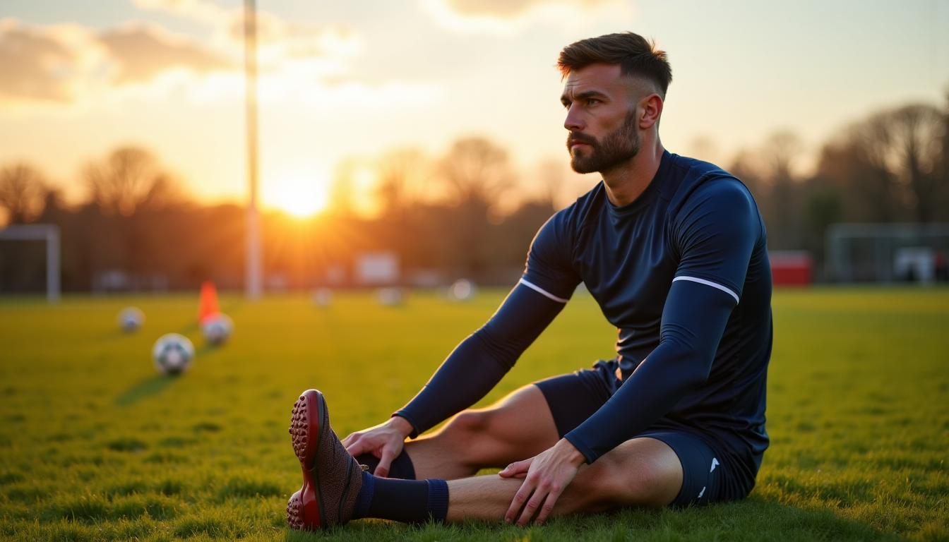 Illustration : re et articulaire. une bonne récupération est un — réussir sa préparation physique football ?