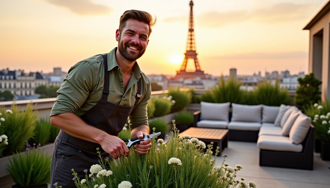 Illustration : cet engagement assure que votre jardin ou votre — paysagiste à paris : pourquoi faire appel à acanthe paysage