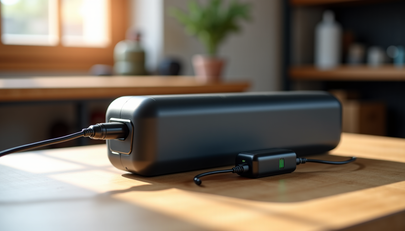 Illustration : il est impératif d'utiliser un chargeur compatible et — combien de temps faut-il réellement pour charger un vae ?
