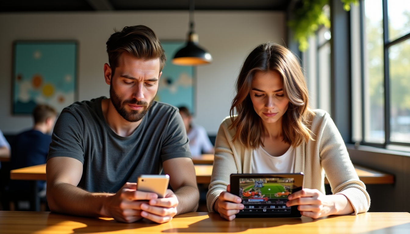 Illustration : au-delà des chiffres et des stratégies, l'expérience de — paris sportifs contre crash games : quelle approche rapporte le plus