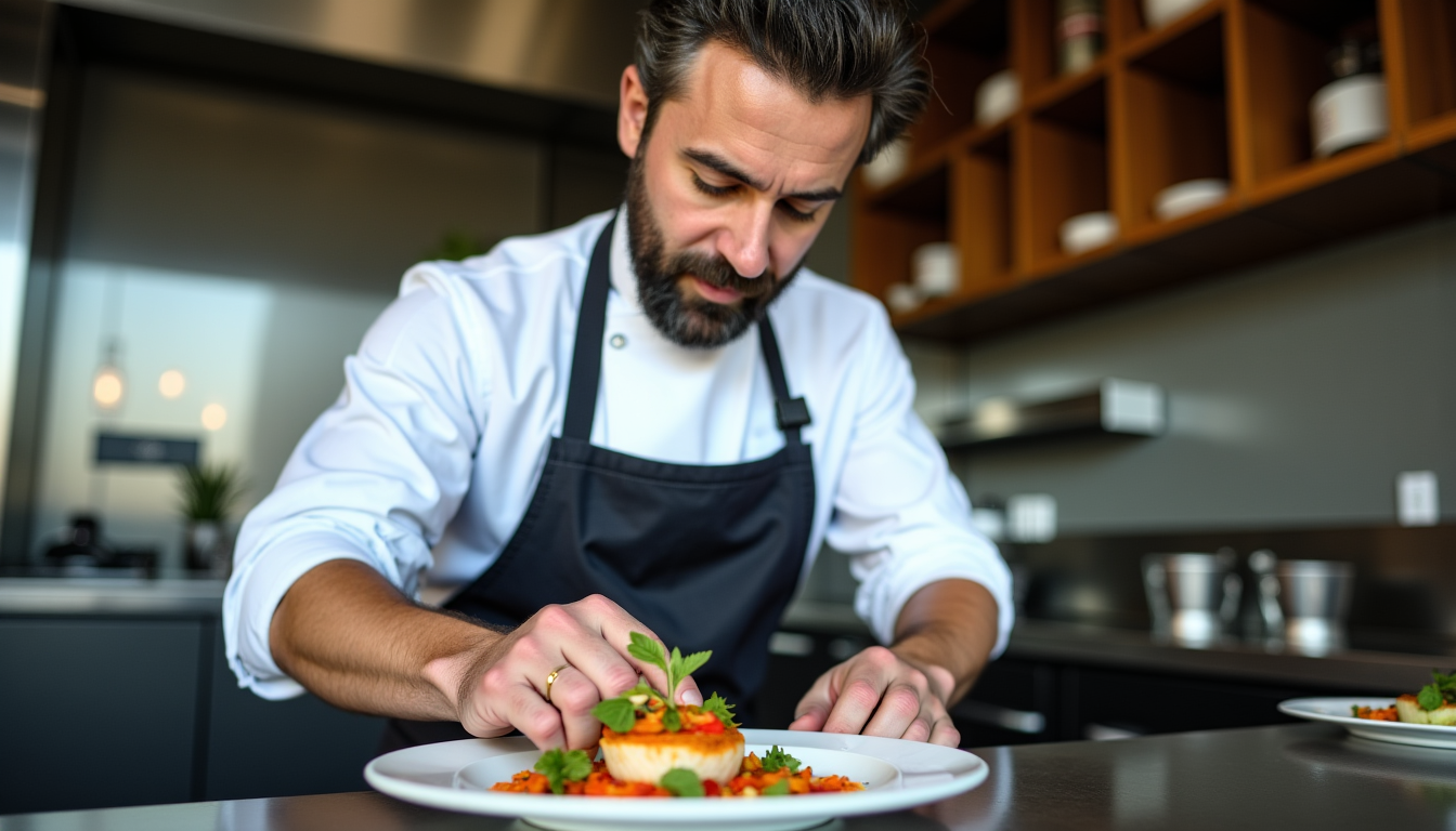 Illustration : ge efficacité au quotidien créativité et maîtrise culinaire — l'histoire de riviera&bar : 50 ans de créations culinaires innovantes