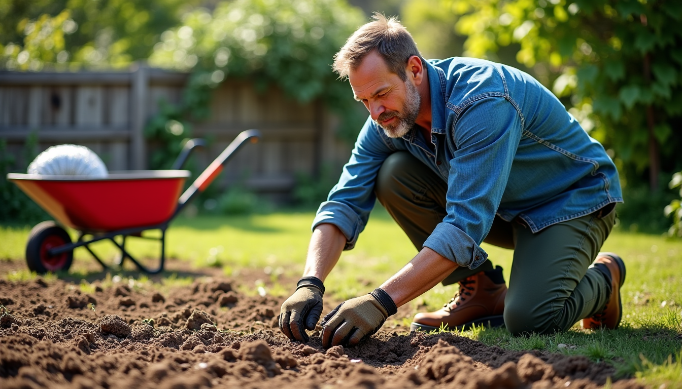 installer un grillage à poules dans son jardin ? — avant de planter le premier piquet, préparez soigneusement