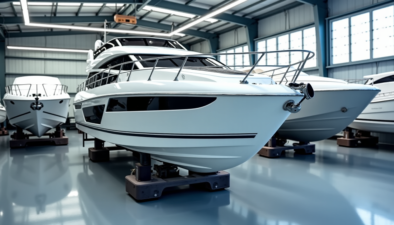 Illustration : enfin, le stockage et l'hivernage appropriés sont essentiels — yachts pershing à vendre : le guide complet pour bien choisir