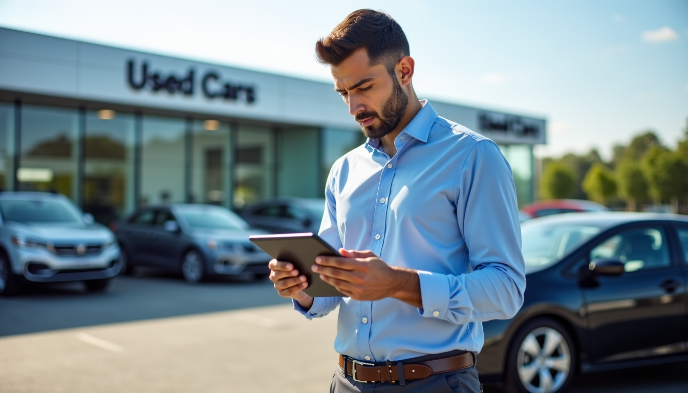 Top 5 des outils pour connaître le passé d'une voiture d'occasion (comparatif 2026) 3 Illustration : présente. la cohérence entre ses dires et les — top 5 des outils pour connaître le passé d'une voiture d'occasion (comparatif 2026)