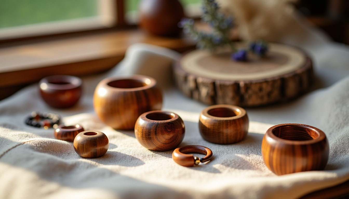 Illustration : éclaration de style affirmée, soulignant votre goût pour — plus beaux bijoux en bois sélectionnés par passion bijoux en bois