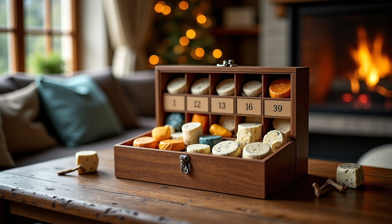 Illustration : les pré-ventes représentent souvent une opportunité d'acquérir ces — découvrez de nouveaux goûts : calendrier de l'avent fromage