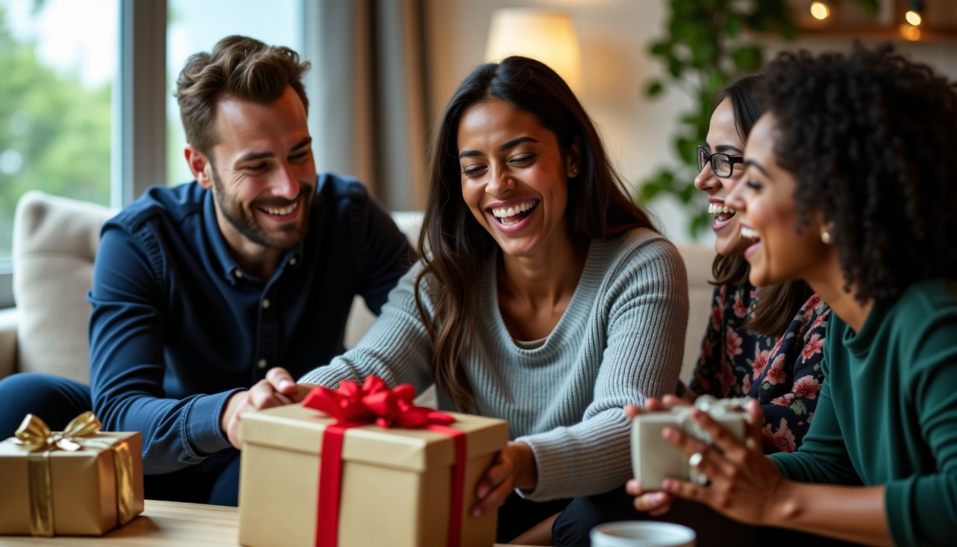 Illustration : t également l'opportunité de cadeaux groupés, permettant d'accéder — trouver le cadeau parfait : 130+ guides par occasion, destinataire et budget