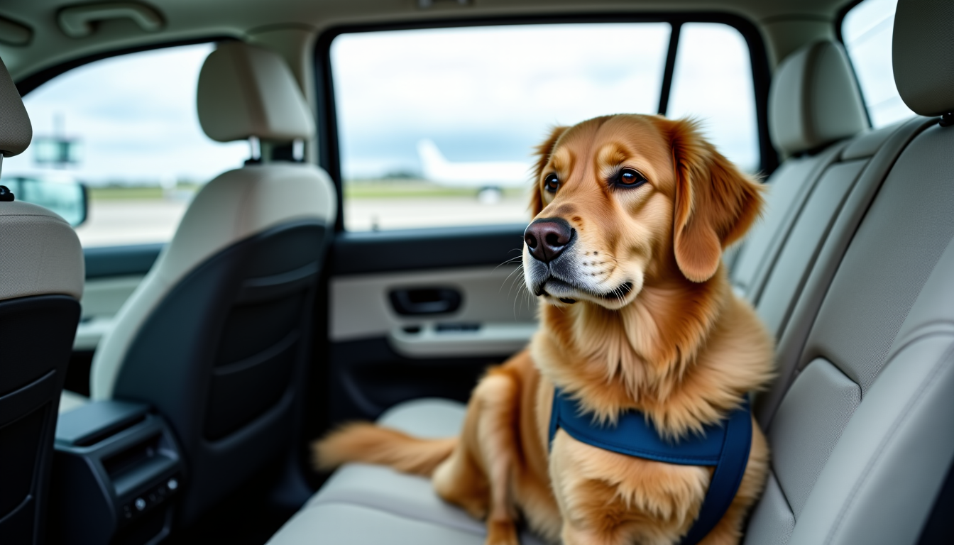 dog taxi aéroport : solution clé en main pour voyager avec son chien — même avec un service de transport animalier de