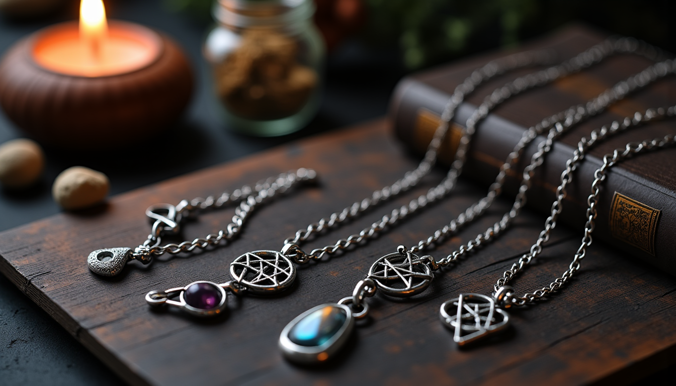 Illustration : de nombreuses interrogations peuvent surgir lorsque l'on s'int&eacute;resse &mdash; tout savoir sur les bijoux wicca avec le n&oelig;ud de sorci&egrave;re