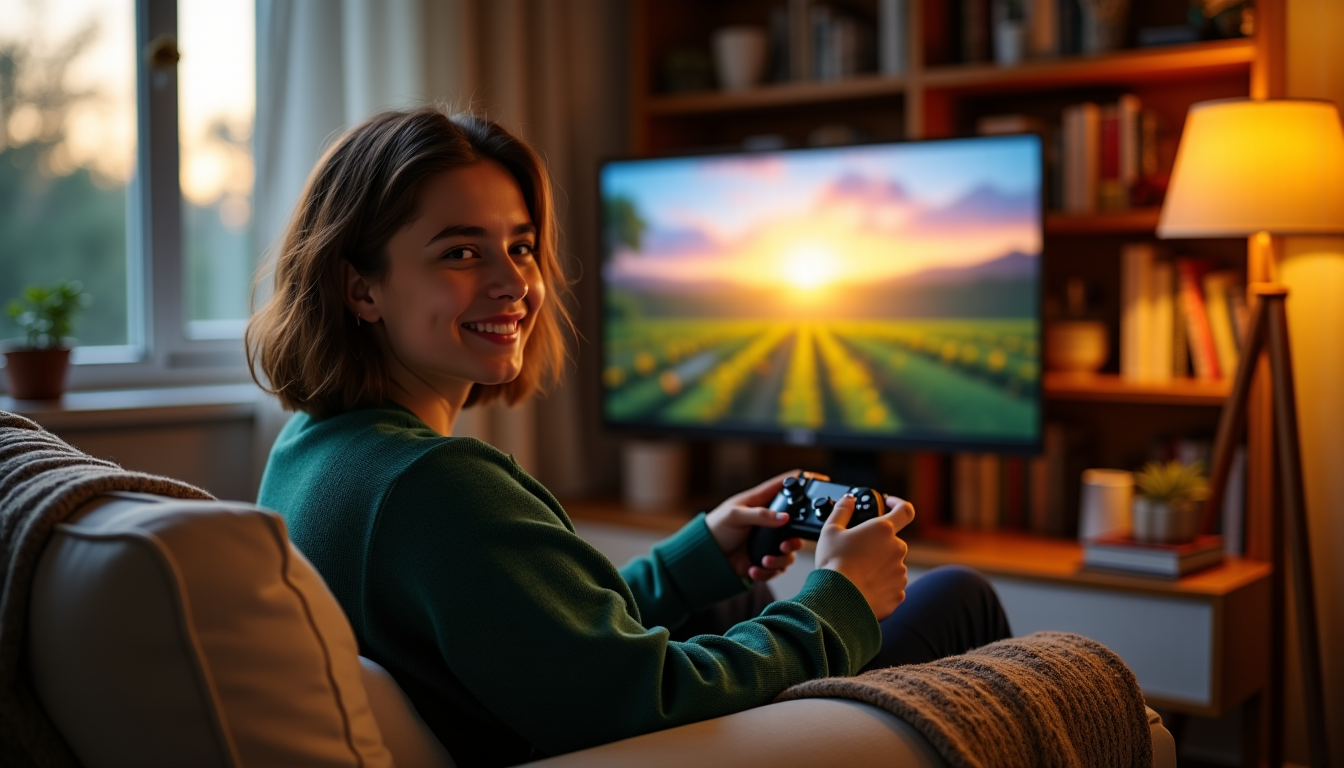 Illustration : ces jeux vous placent dans la peau d'un — cozy games : créez votre bulle de confort après le travail.