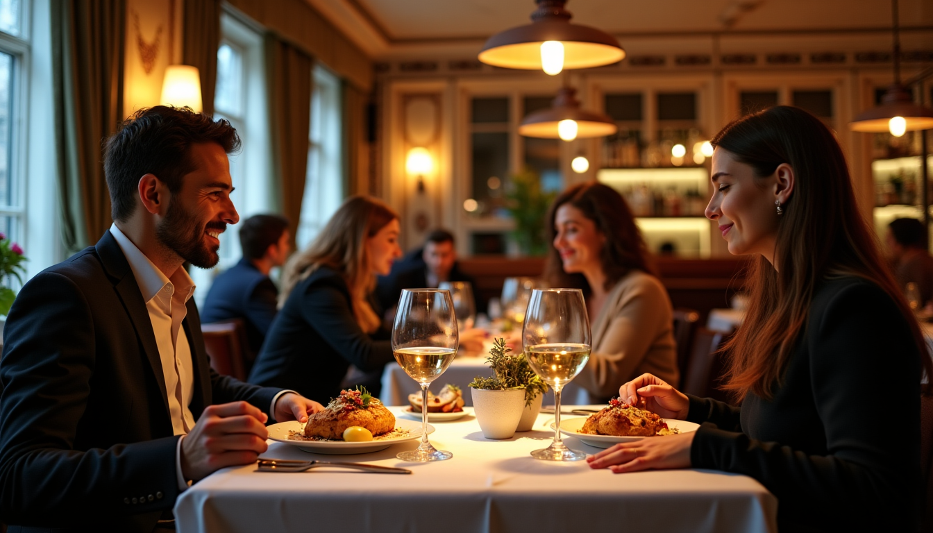 Illustration : ébrations spéciales, dîners romantiques repas quotidiens, déjeuners entre — restaurant paris 8 gastronomique ou bistrot : le verdict