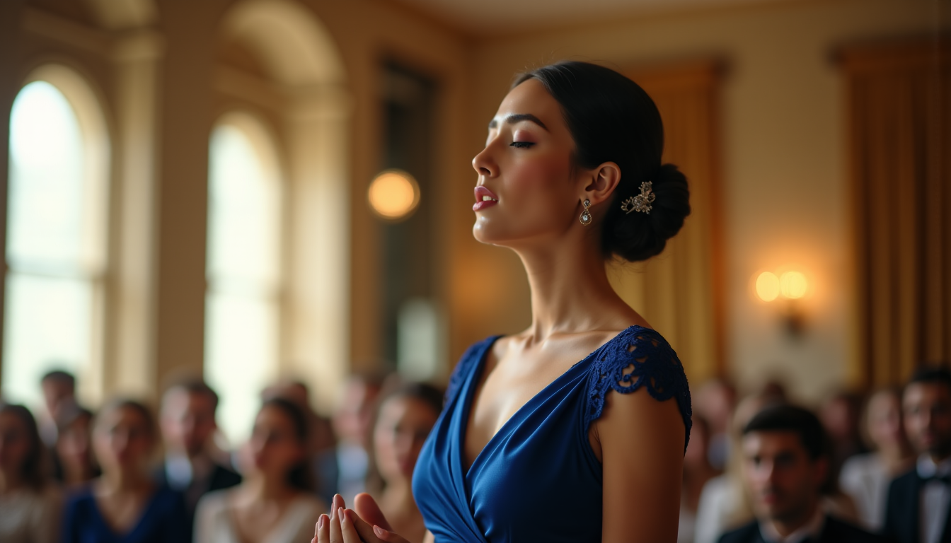 chanteuse pour mariage : vivez un moment magique en musique — une chanteuse lyrique, par exemple, apporte une dimension