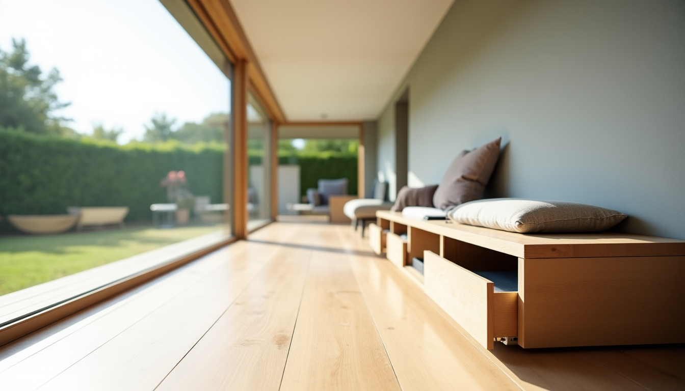 Illustration : ettes chauffants peuvent intégrer des rangements supplémentaires sans — maison de plain-pied aux sables-d’olonne : comment optimiser les espaces ?