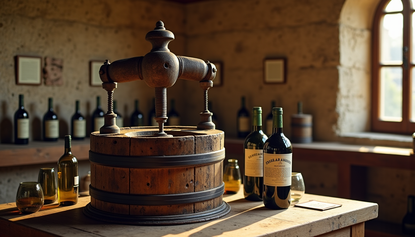 Illustration : pour obtenir des informations détaillées sur les expositions, — plongez dans l’histoire viticole de châteauneuf-du-pape grâce au musée du vin brotte