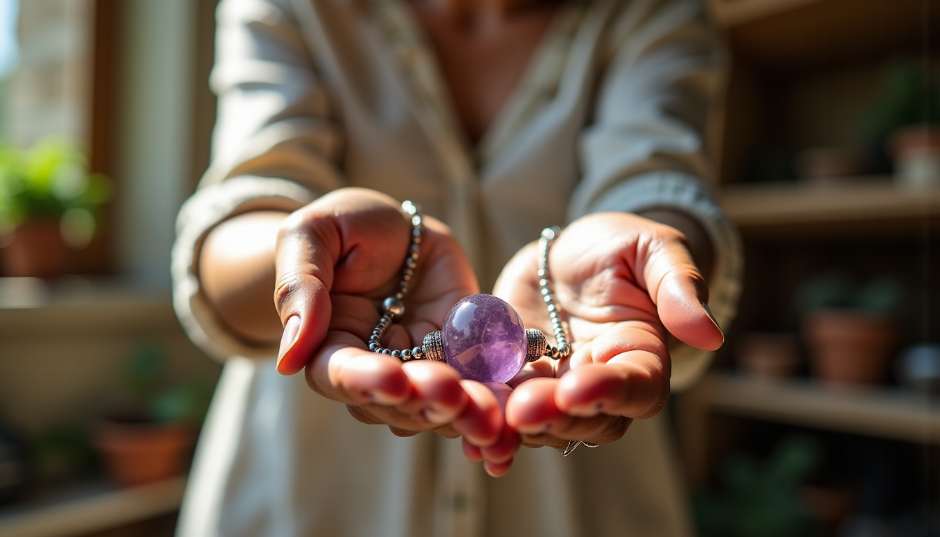 Illustration : il ne s'agit pas seulement d'un ornement, mais — acheter des bijoux en lithotherapie faits main en france de qualite ?